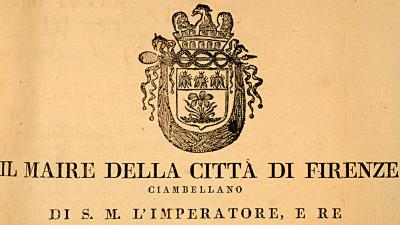 il giglio della Mairie de Florence