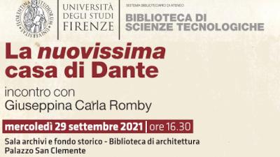 La nuovissima casa di Dante