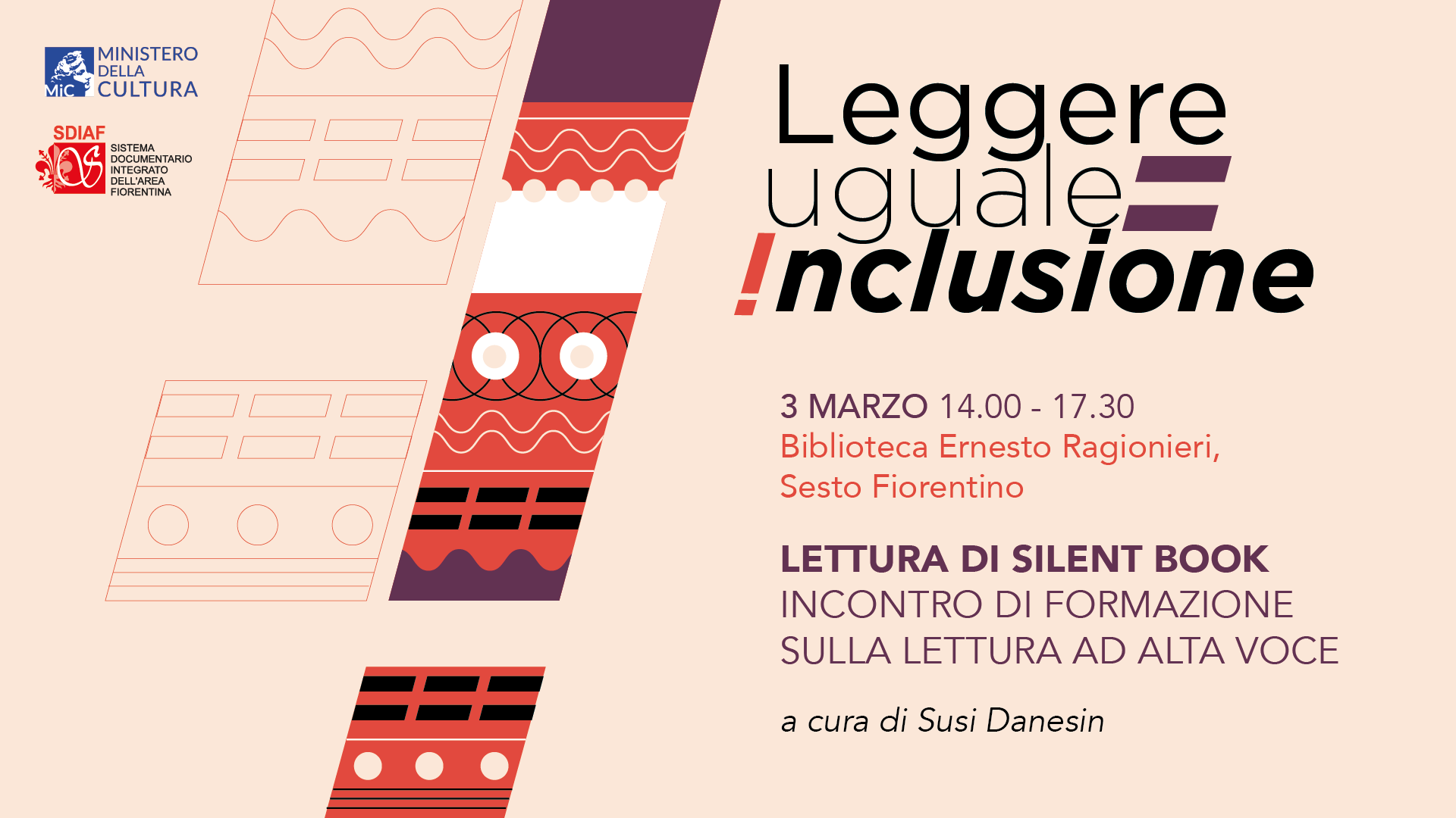 immagine con testo leggere uguale inclusione